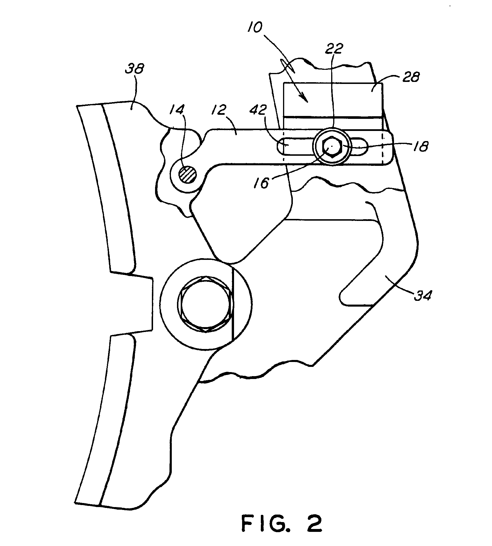 Brake head positioner