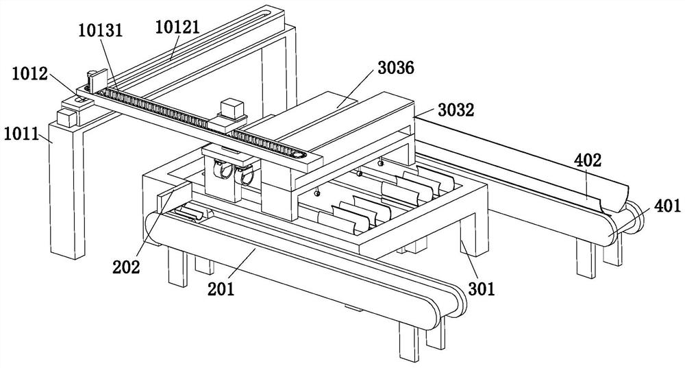 Device for manufacturing pipeline through high-end equipment