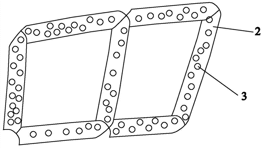 Expansible coronary stent provided with collagen tectorial membrane