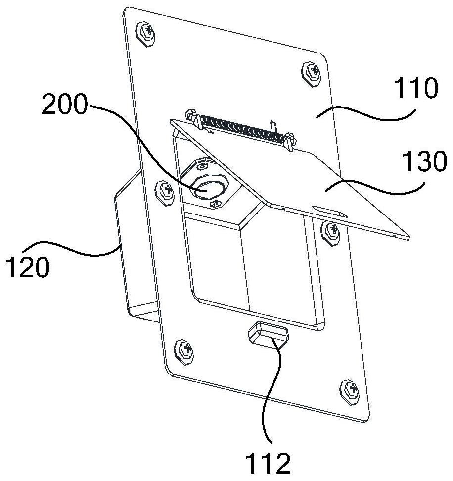 External button device for railway vehicle and railway vehicle