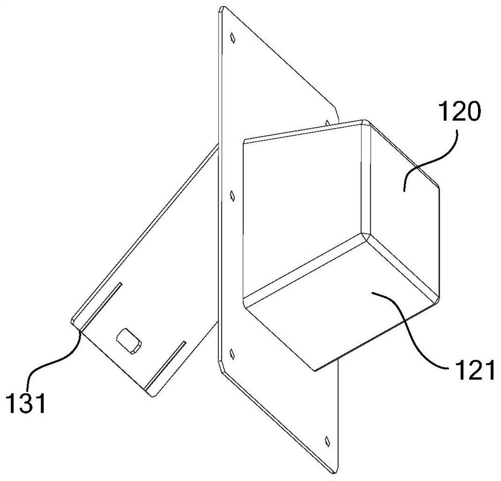 External button device for railway vehicle and railway vehicle