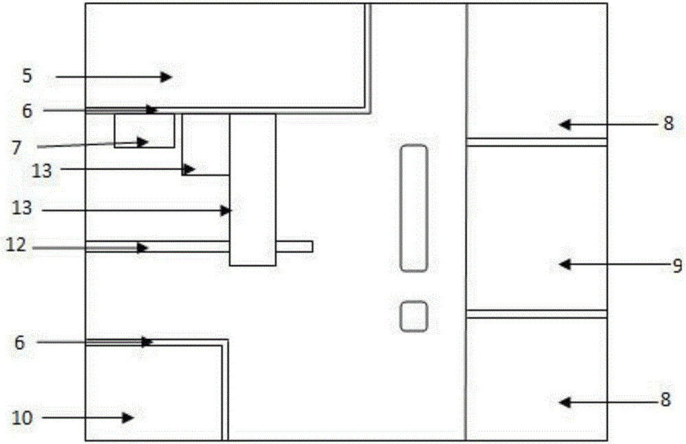 Refrigerating dustproof chassis