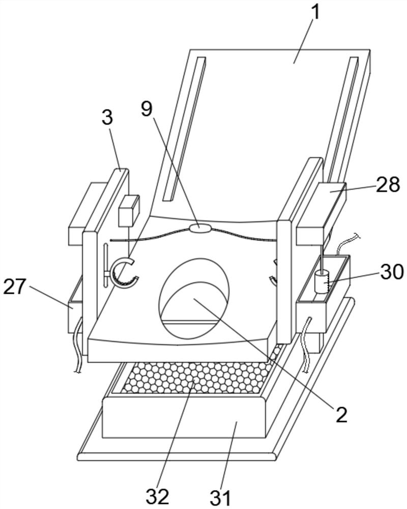 Delivery assisting device for obstetrics and gynecology department