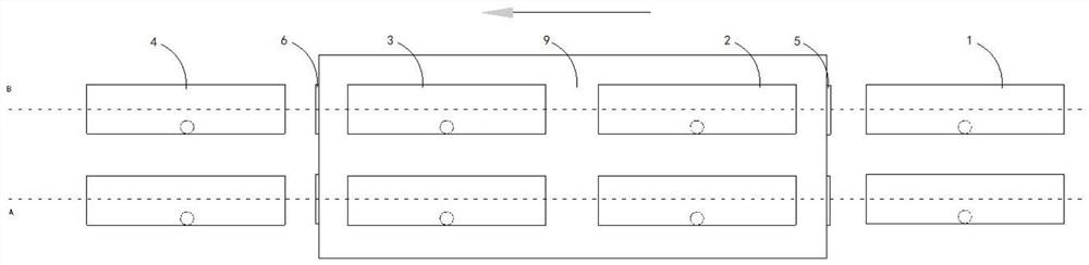 A method for automatic heating and opening and closing of pre-cured kiln