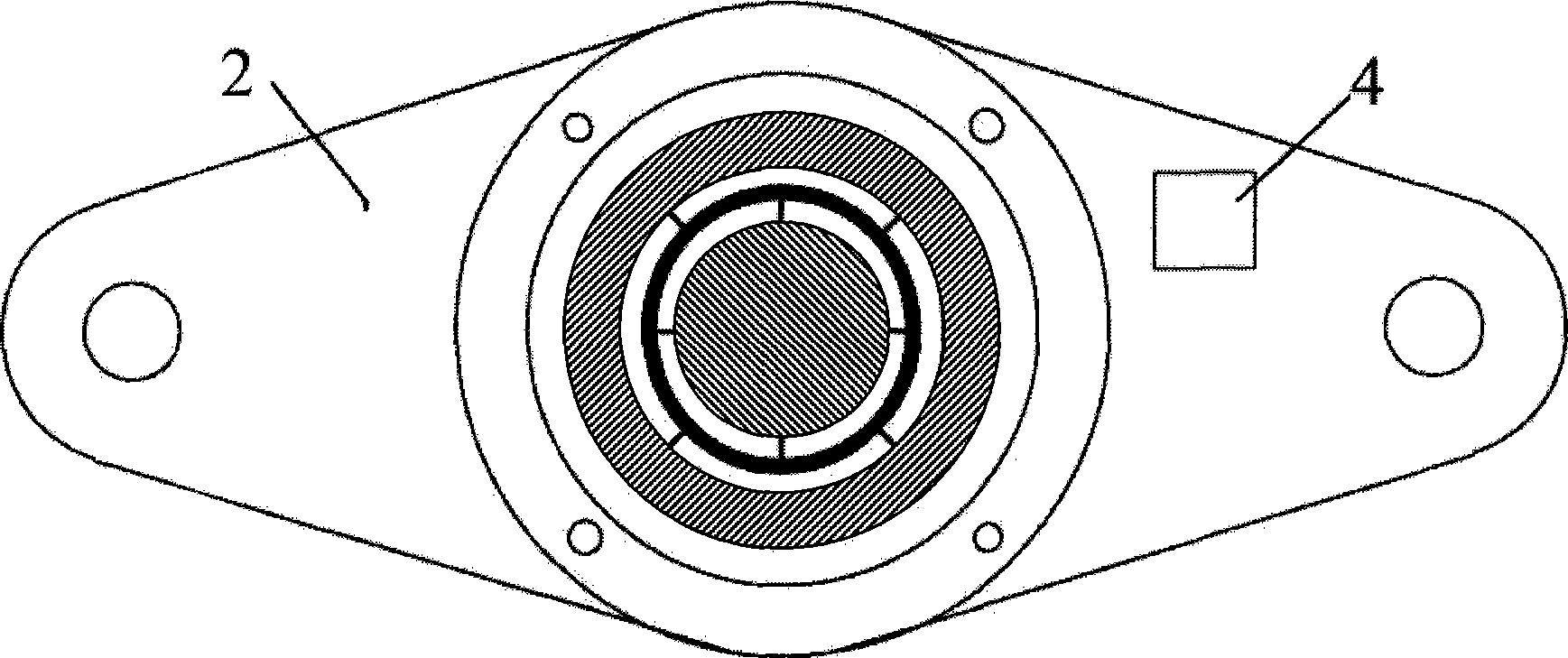 Inertial mass type vibration isolation device