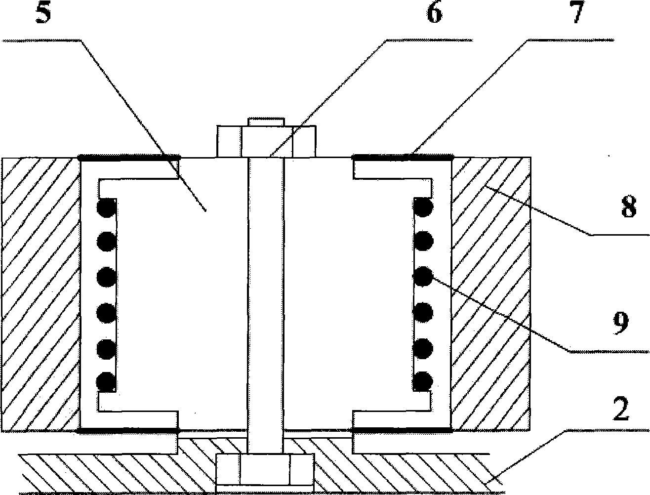 Inertial mass type vibration isolation device