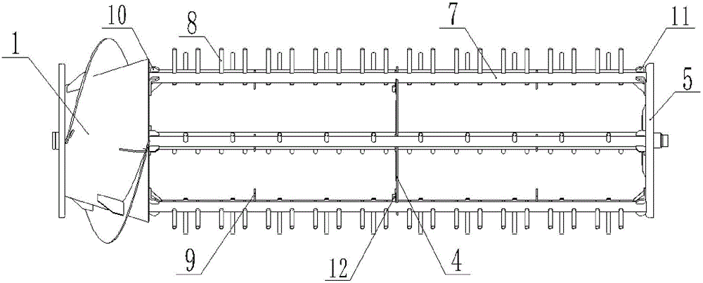 Combine harvester threshing cylinder assembly