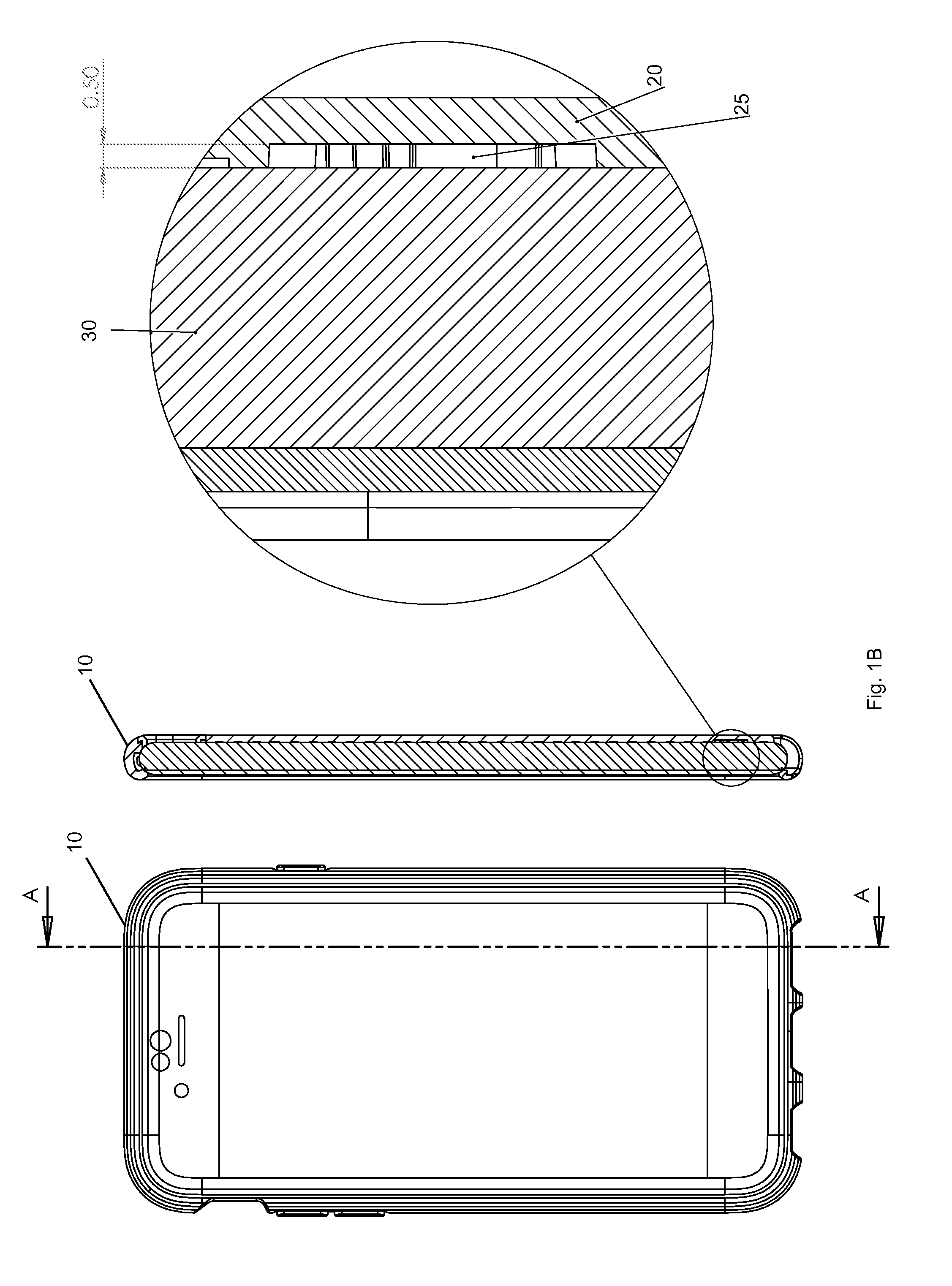 Radio frequency properties of a case for a communications device