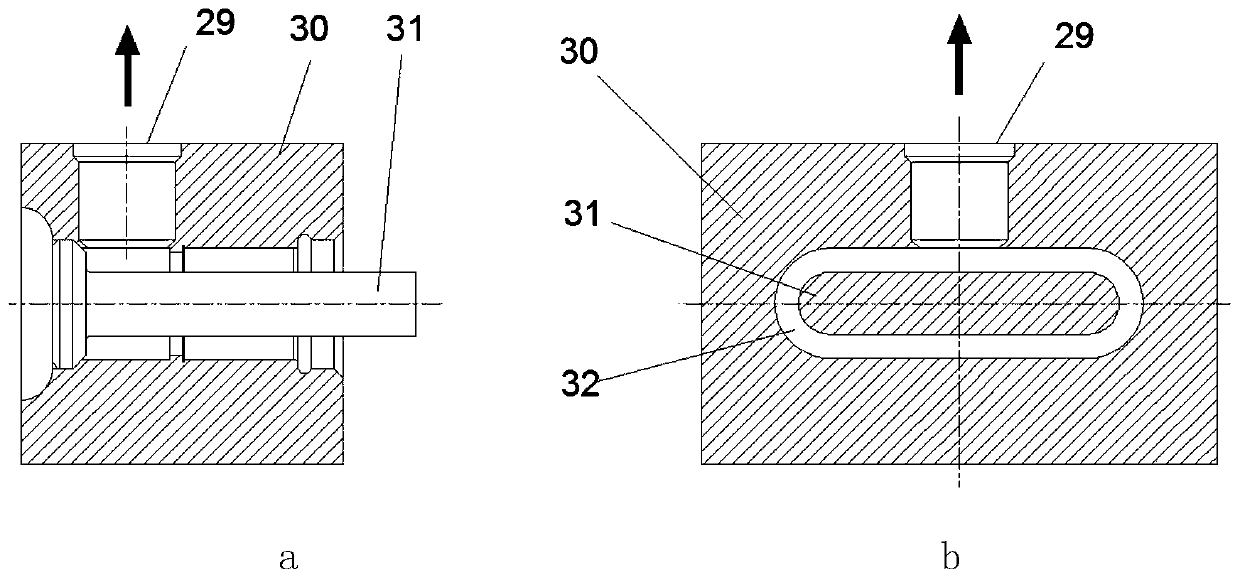 A high-vacuum rapid realization device for die-casting molds