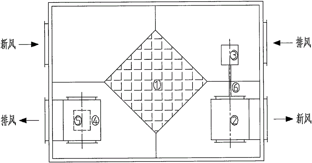 Fresh air ventilator with energy recovery function