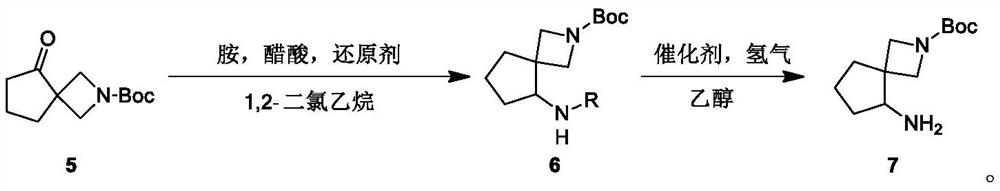 Preparation method of 5-amino-2-azaspiro [3.4] octane-2-carboxylic acid tert-butyl ester