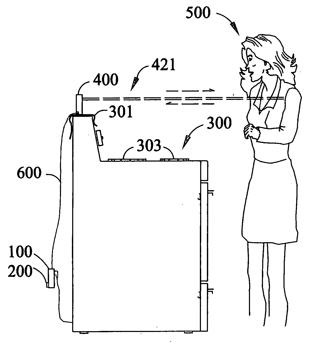 Safety device for regulating electrical power to a cooking appliance