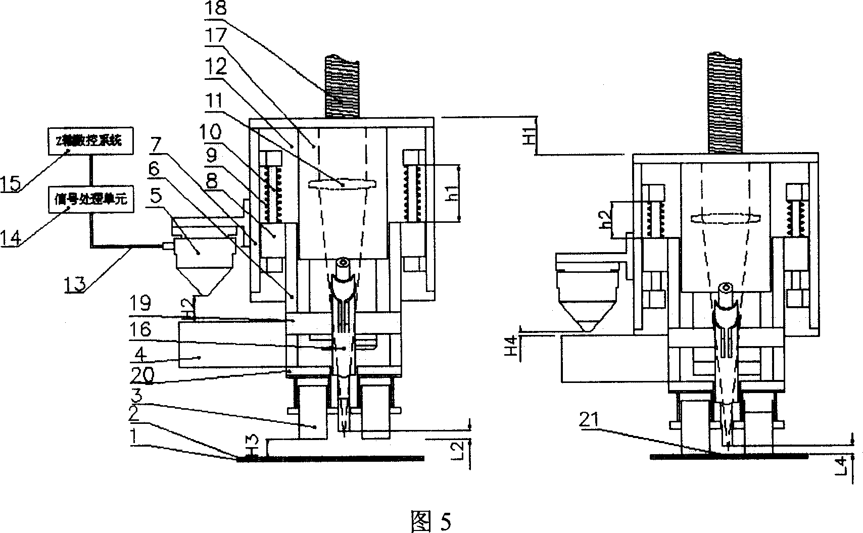 Laser welding head