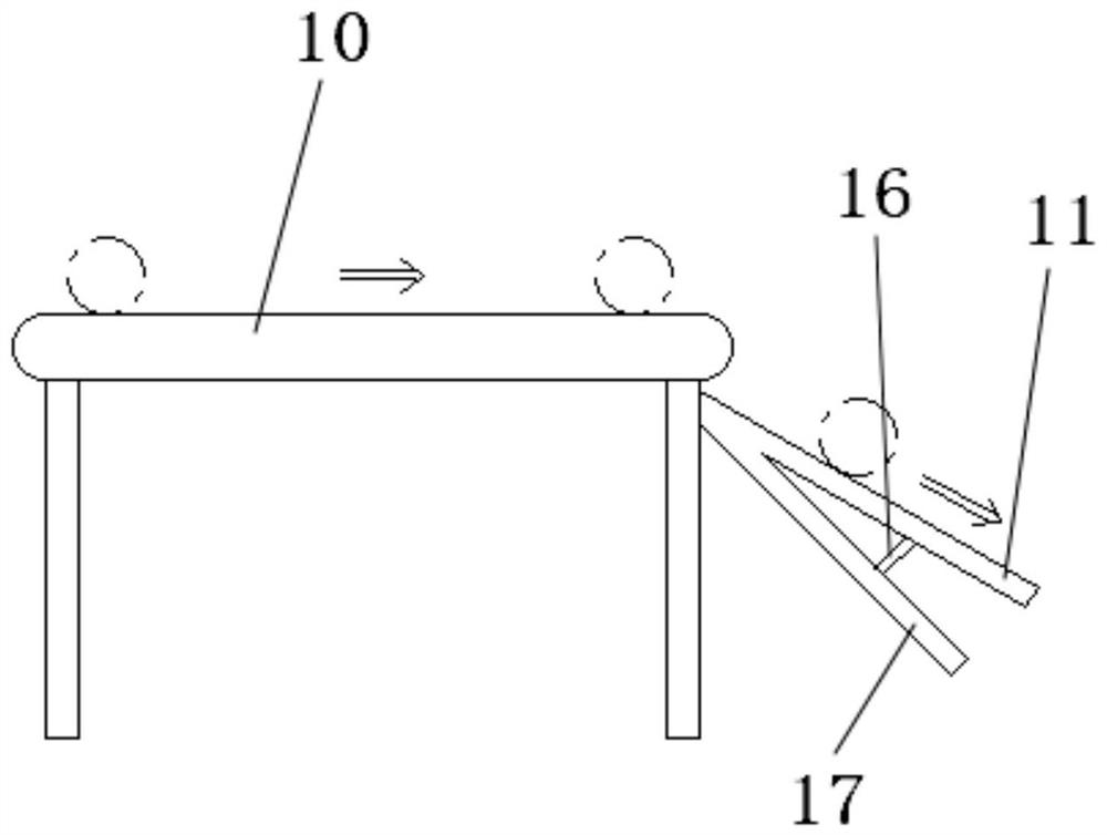 Anti-slag-adhering laser pipe cutting machine and cut pipe collecting method