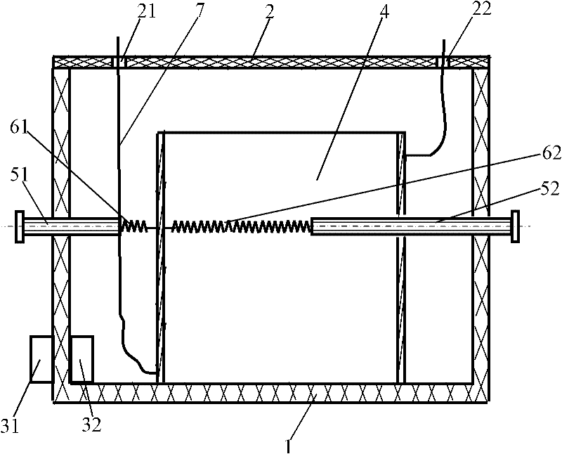 Temperature controlling device for increasing fiber SBS (Stimulated Brillouin Scattering) threshold