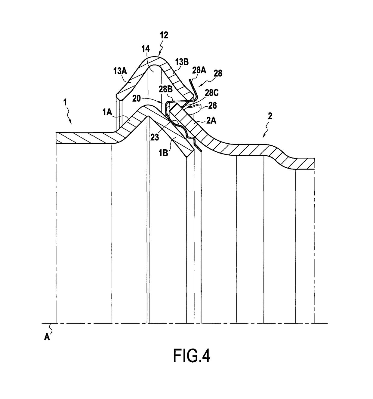 Clamping system comprising a collar and individual pre-attachment clips