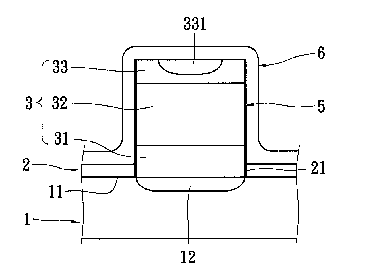 Vertical PMOS field effect transistor and manufacturing method thereof