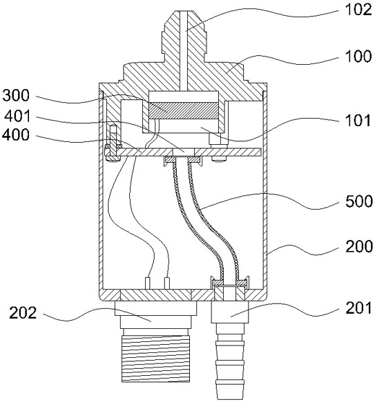 a pressure sensor