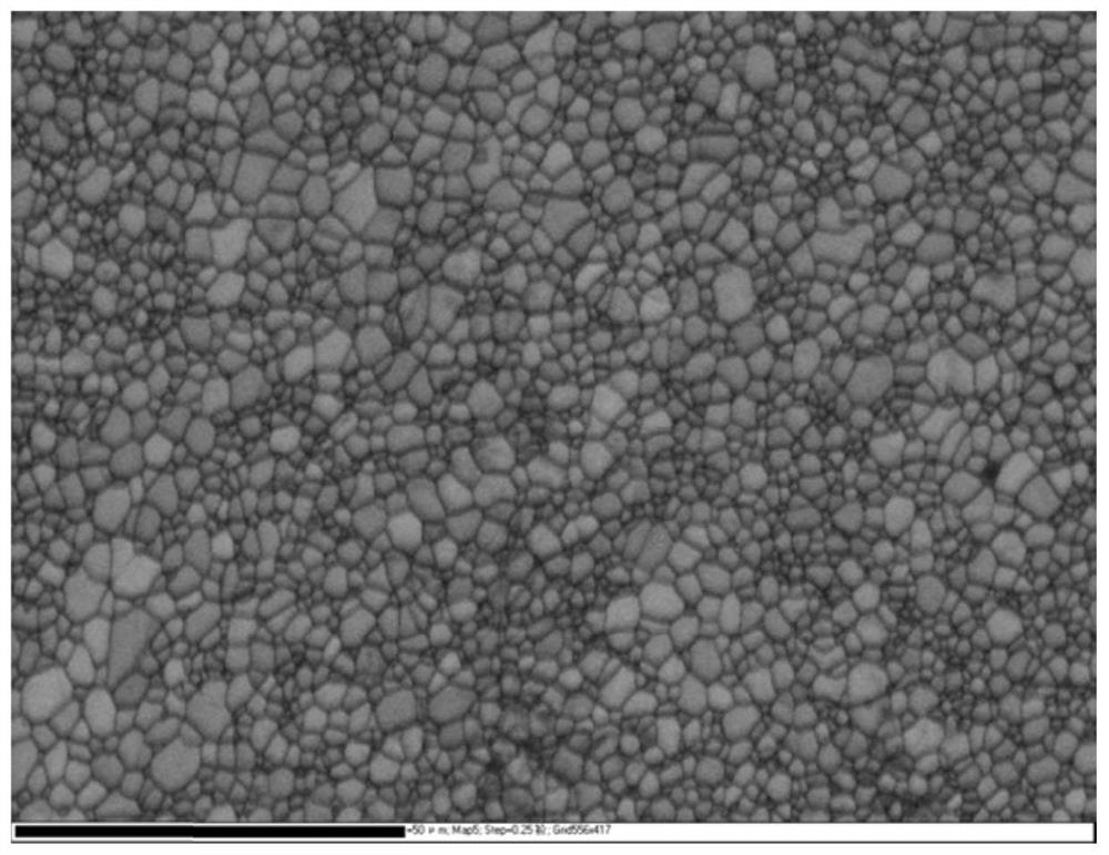 Preparation method of fine-grain biological magnesium-zinc alloy plate