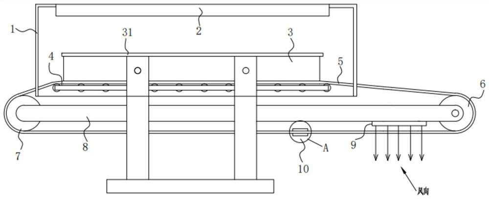 A turning mechanism for seed drying and its seed moisture detection device