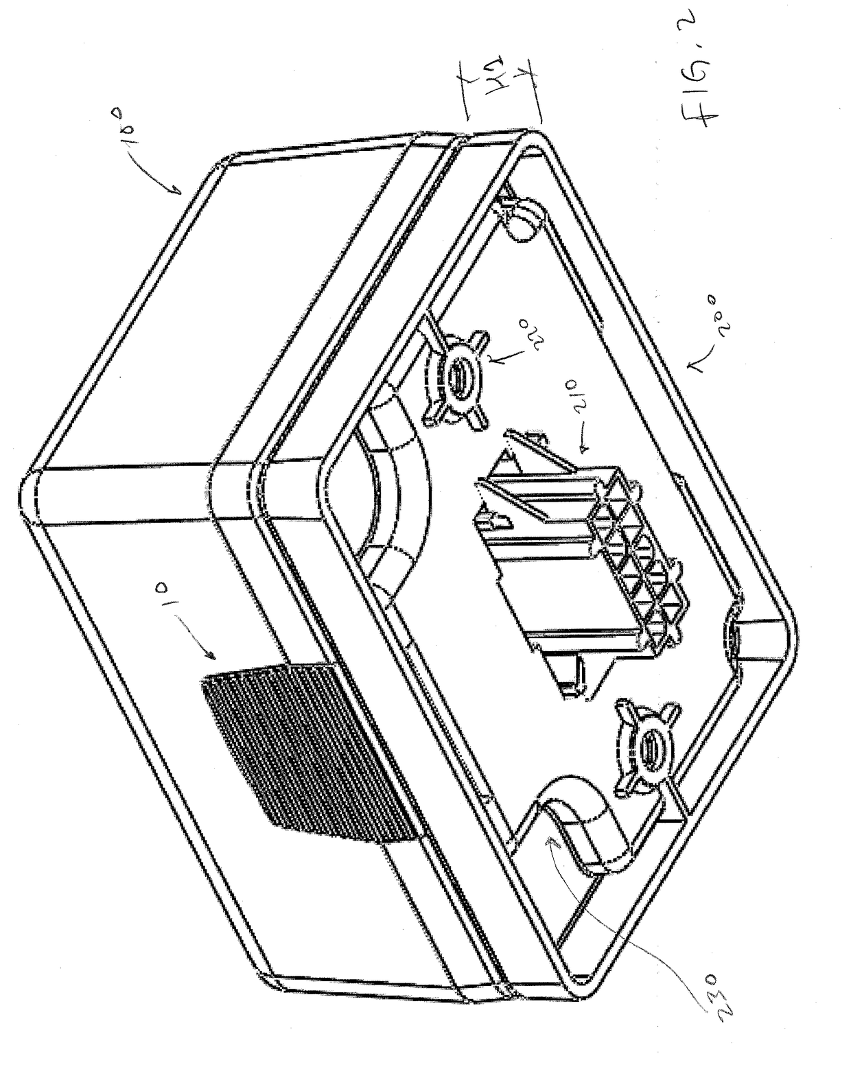 Field replaceable power supply cartridge