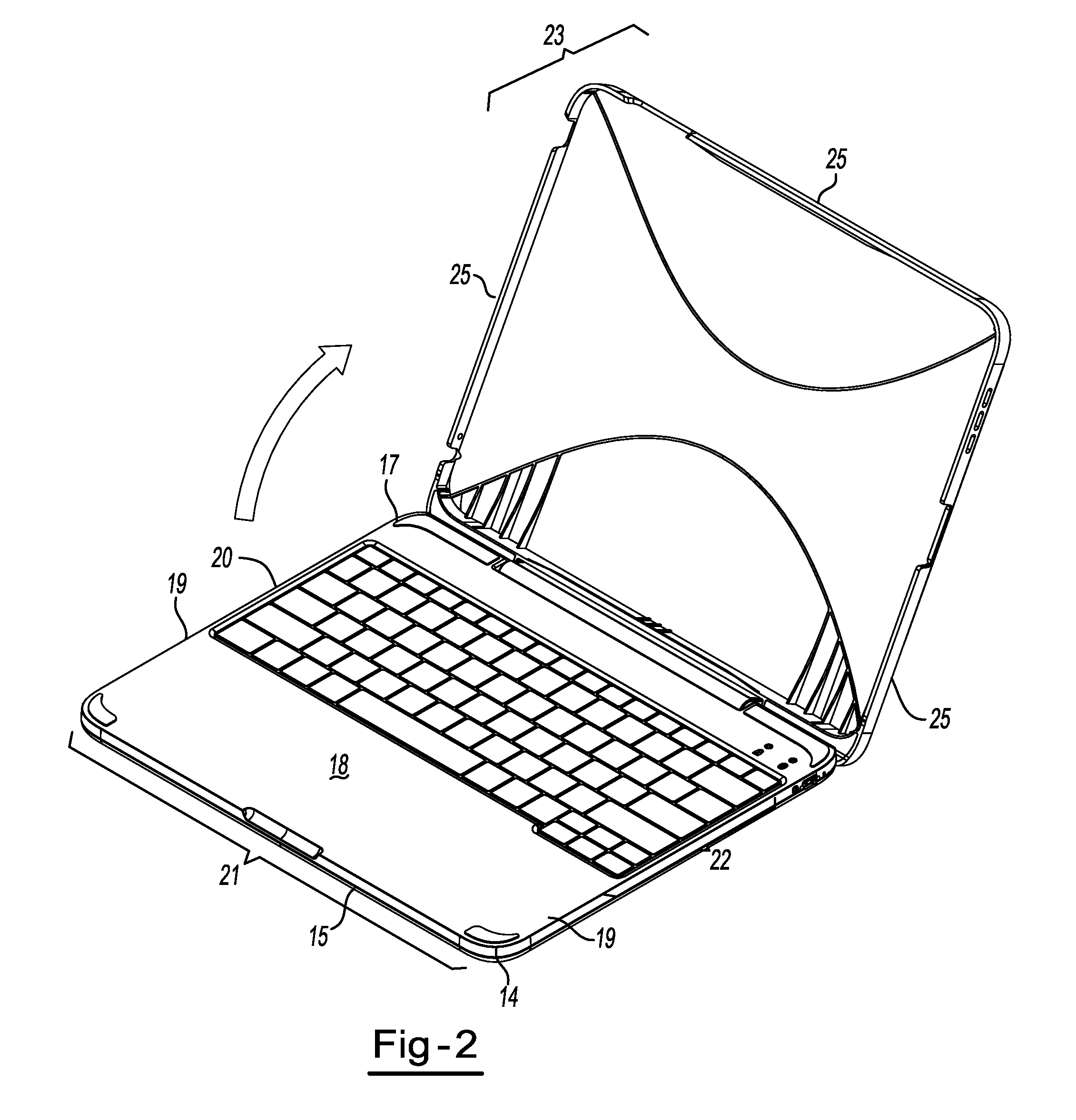 Electronic device case and method of use