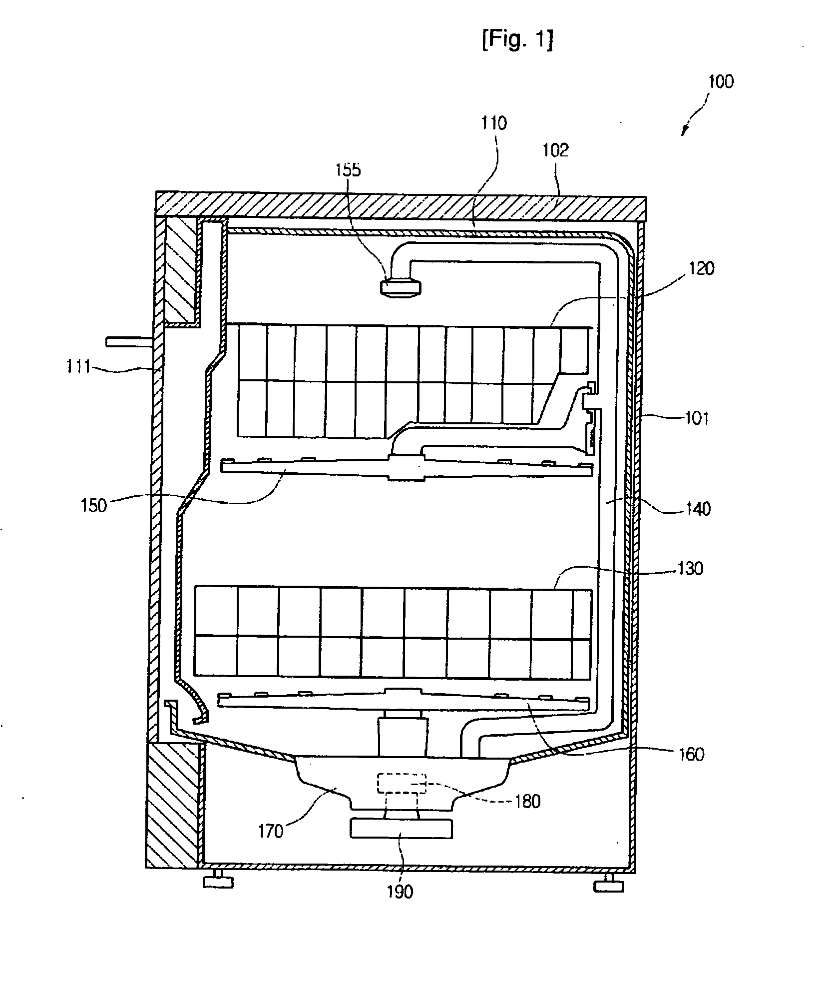 Sump of Dish Washer