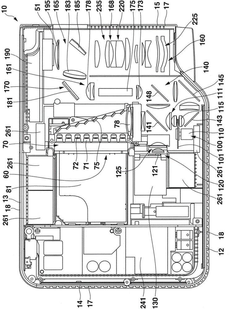 Light source unit and projector