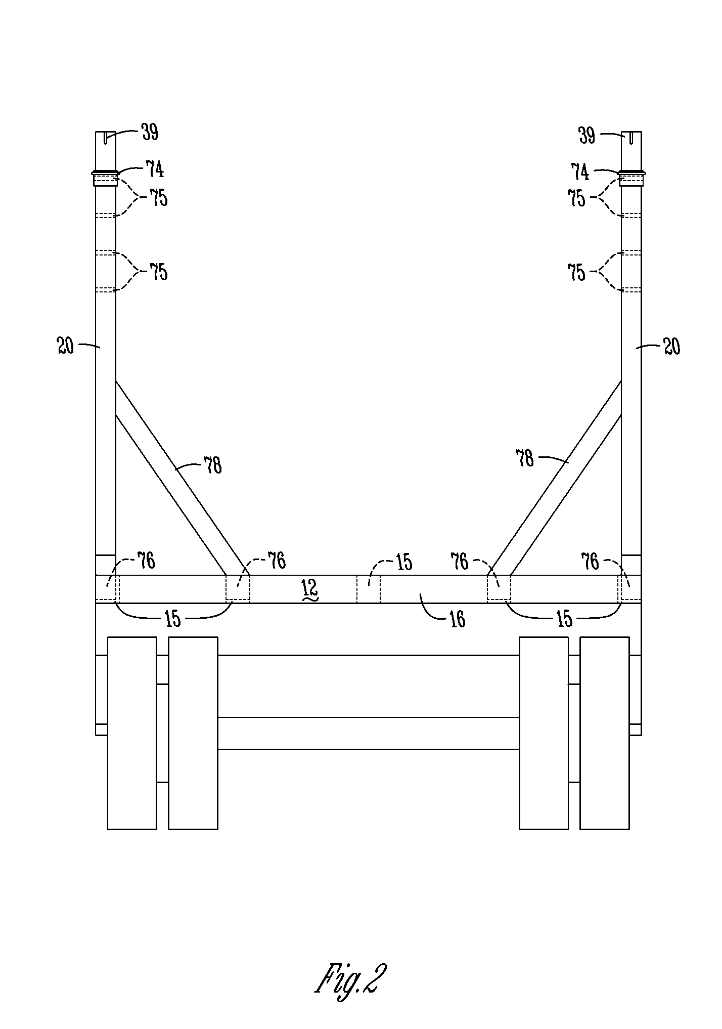 Tarpaulin for variable sized loads