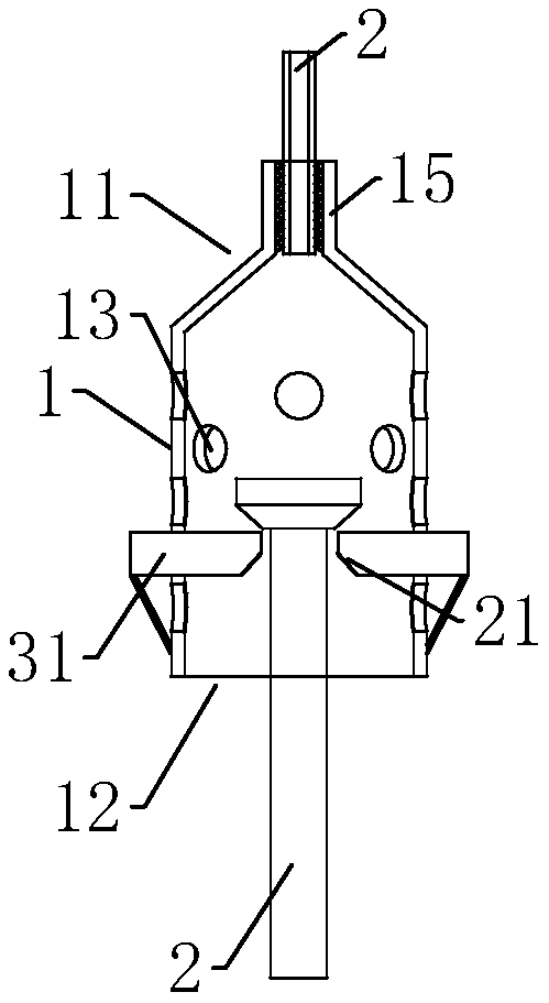 Sleeve, prefabricated part connector, prefabricated part and prefabricated part assembly