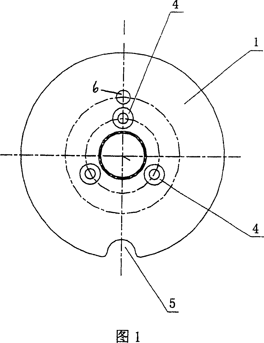 Plastic-steel counterweight