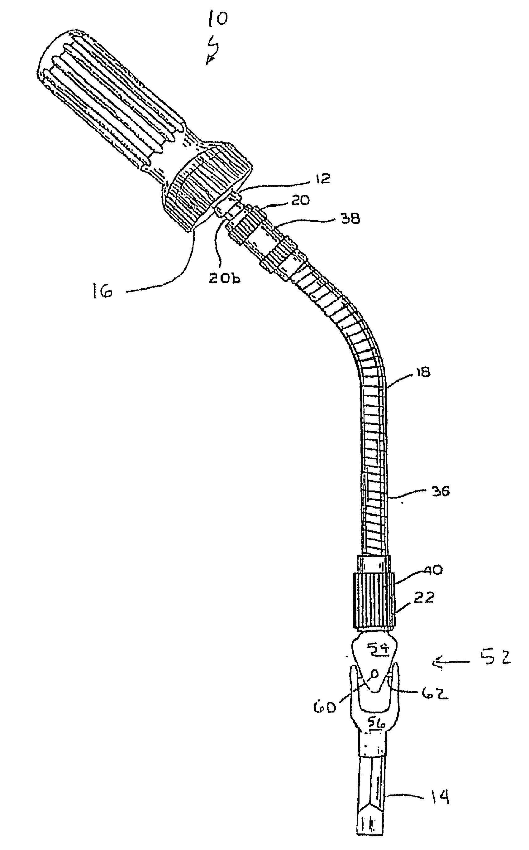 Extension Shaft For Hold a Tool for Rotary Driven Motion