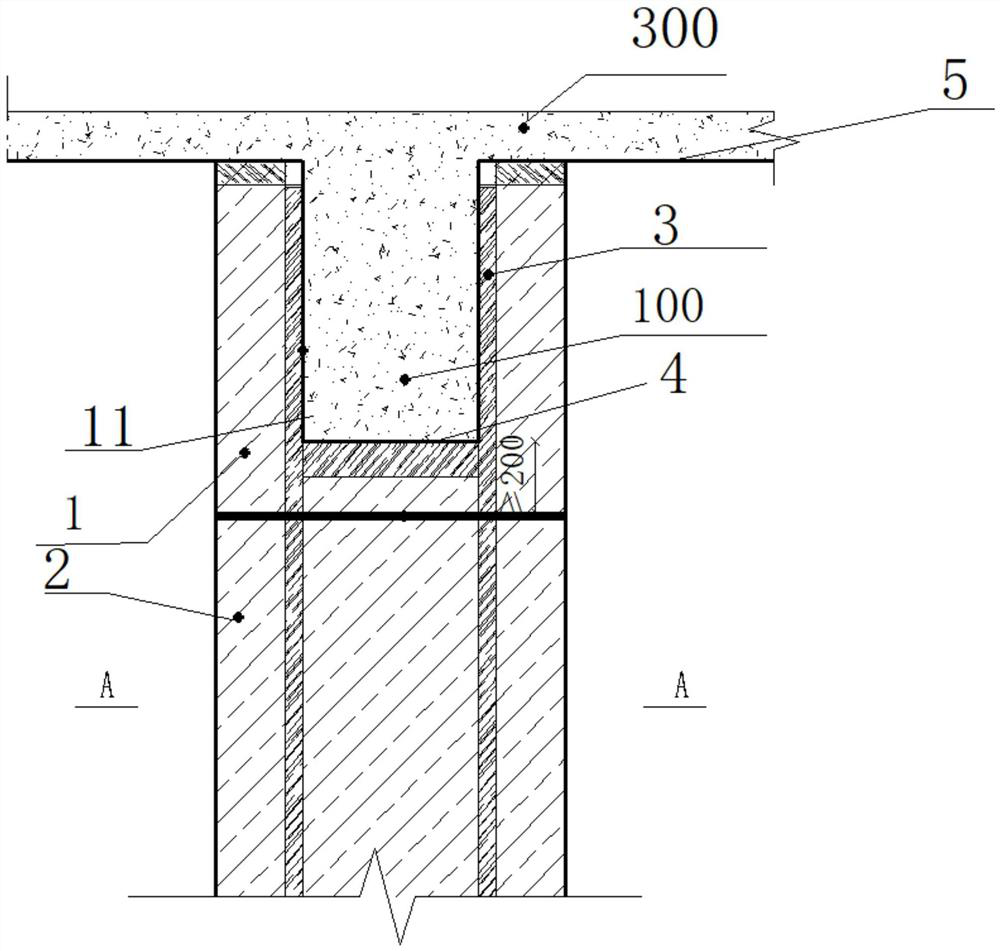 Beam column joint template