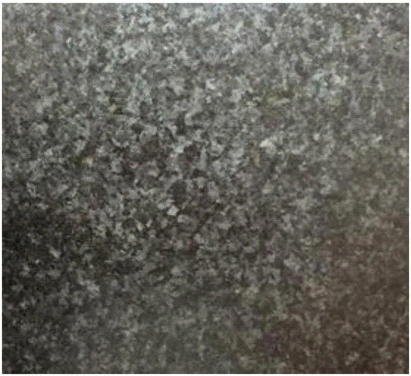 Processing method for crystal patterns of titanium product