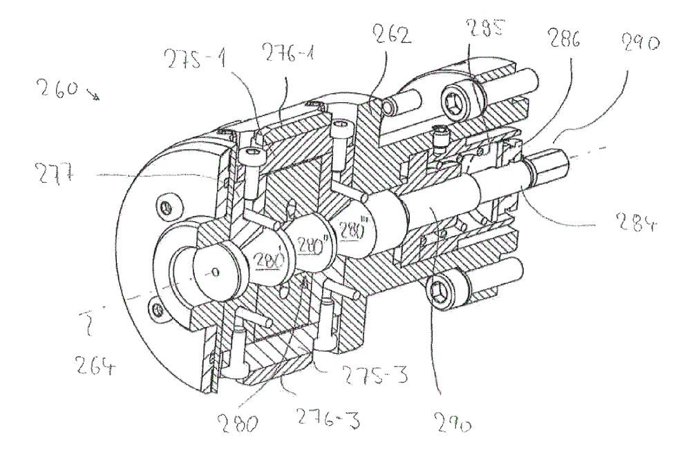 Measuring unit for measuring drilled holes