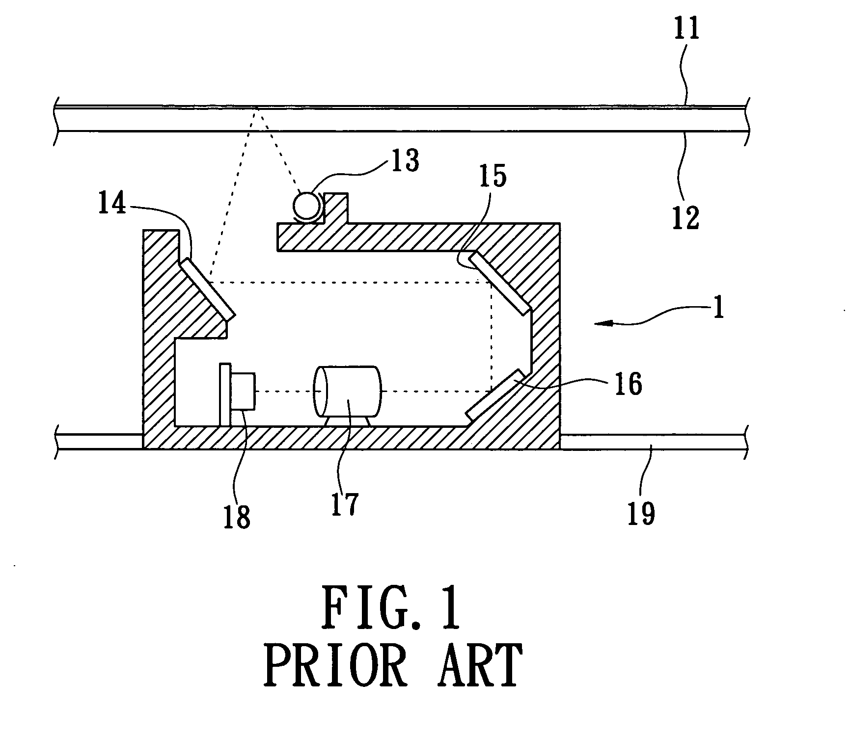 Flat type light condensing device