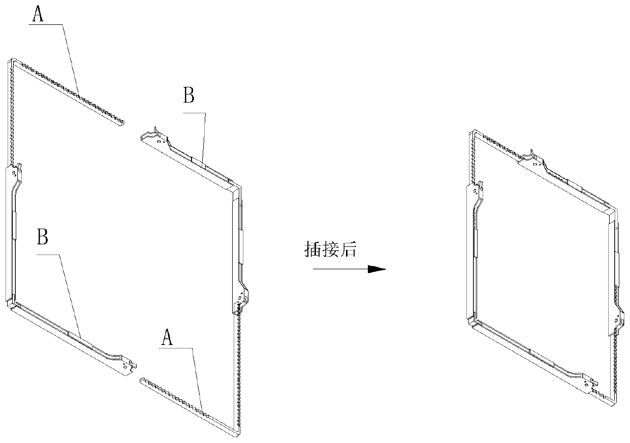 An energy-saving section steel automatic packing device and process