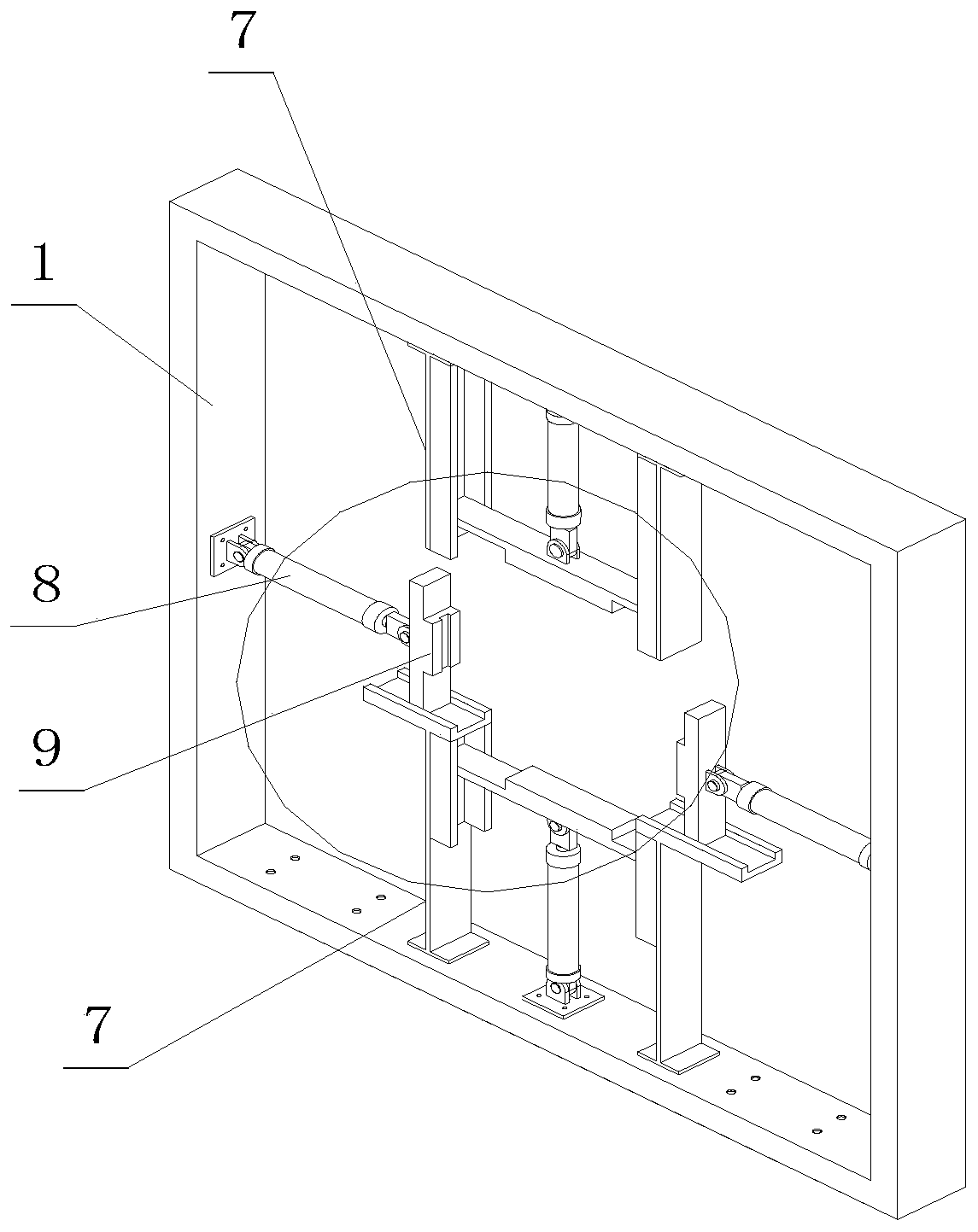 An energy-saving section steel automatic packing device and process