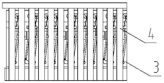 A spinning process of a spinning machine equipped with a through-shaft passive winding device