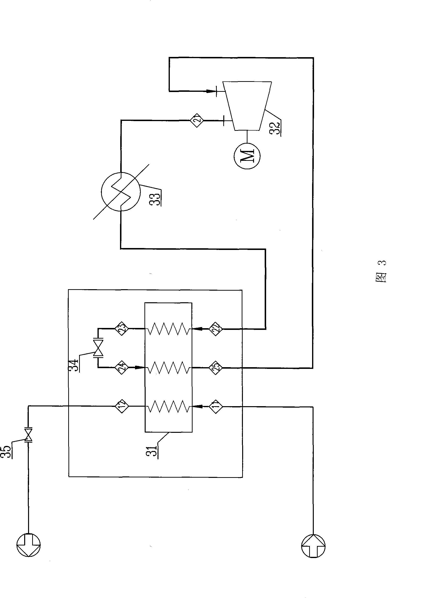 Method and apparatus for single-stage mixing cryogen refrigerating cycle liquefied natural gas