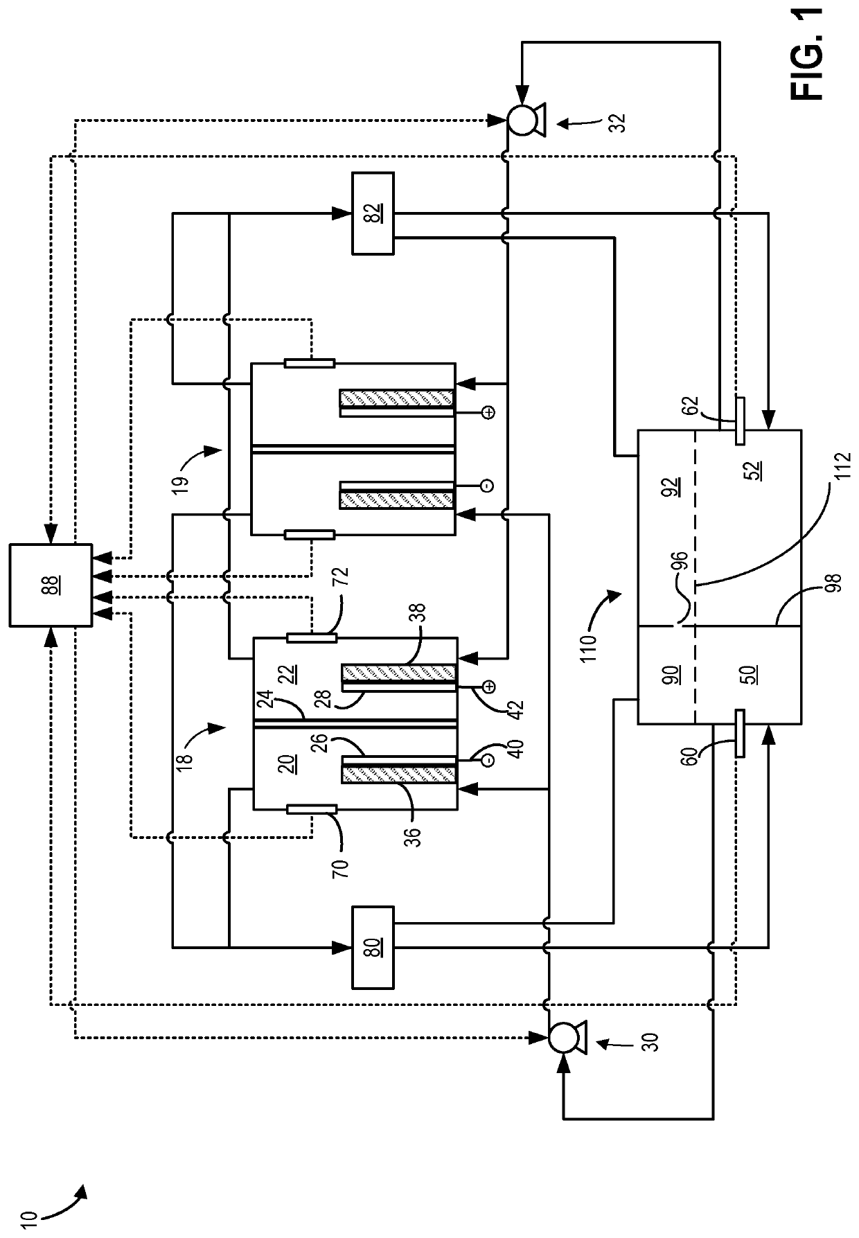 Redox flow battery and battery system