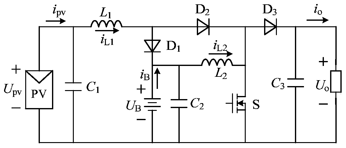 Novel three-port Boost integrated converter for photovoltaic energy storage system and control method