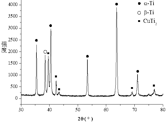 Anti-infective medical titanium alloy