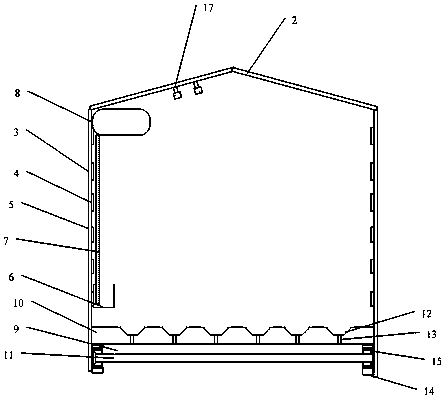 Special truck steel structure profile for livestock transportation