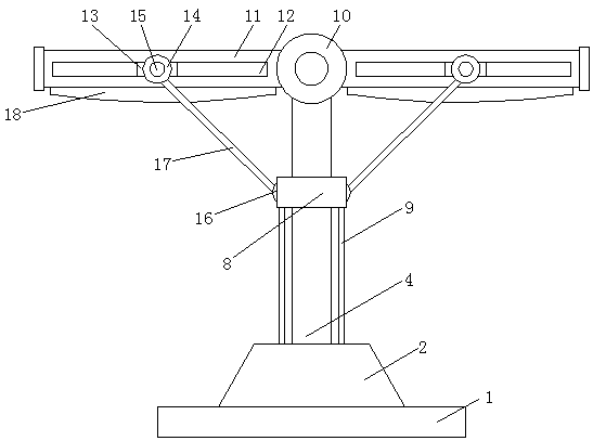 Intelligent table lamp capable of automatically adjusting illumination angle