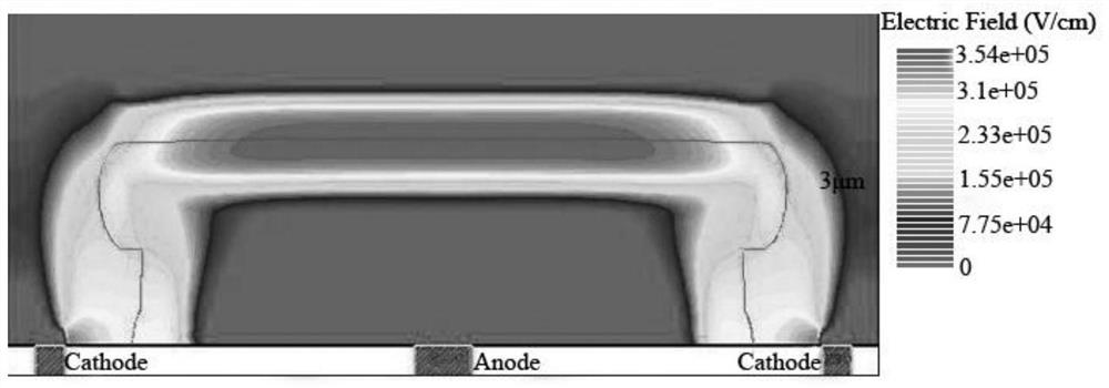 Single-photon avalanche diode with back irradiation, and manufacturing method thereof