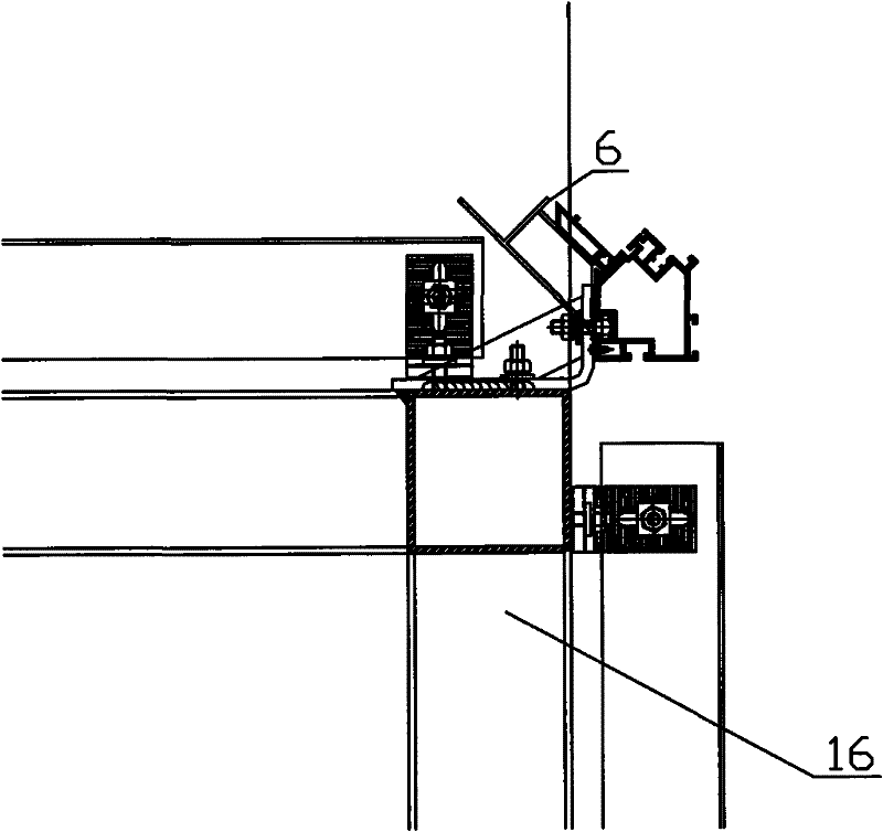 Self-propelled track installation system for profiled frame glass curtain walls