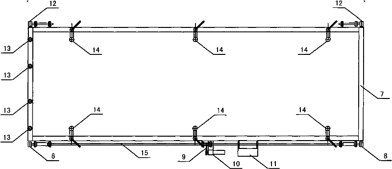 Self-propelled track installation system for profiled frame glass curtain walls