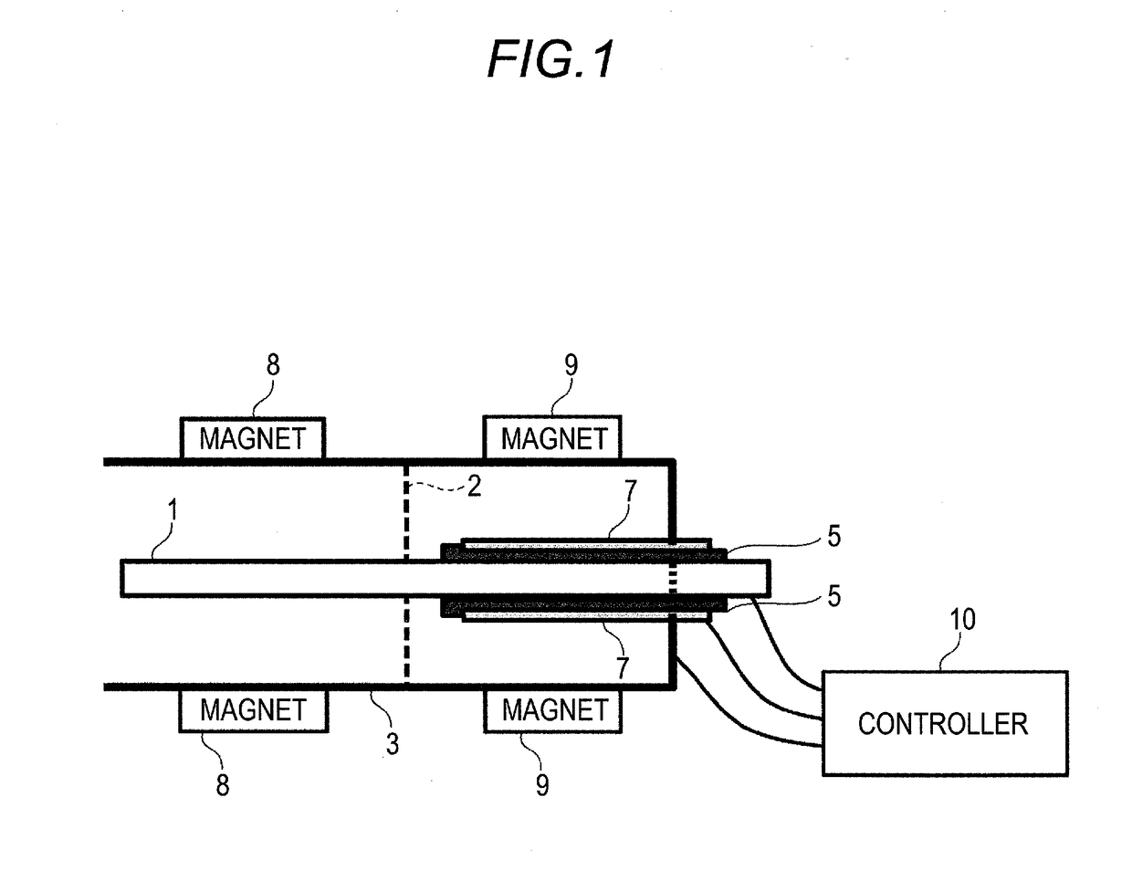 Vacuum gauge and contamination diagnosis method