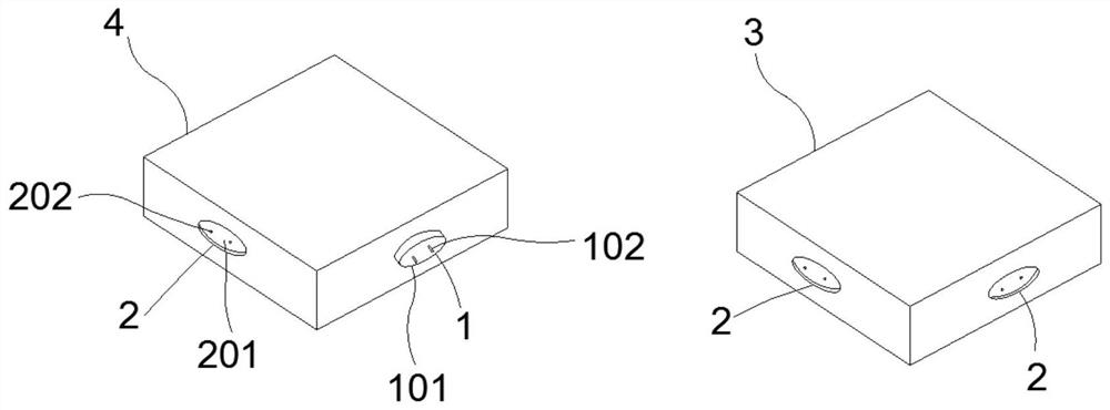 A modular programming building block that can be placed arbitrarily and its positioning method